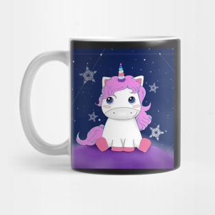 Cute Unicorn Graphic Art Galaxy Stars & Unicorns Stickers, Home Decor & Gifts Mug